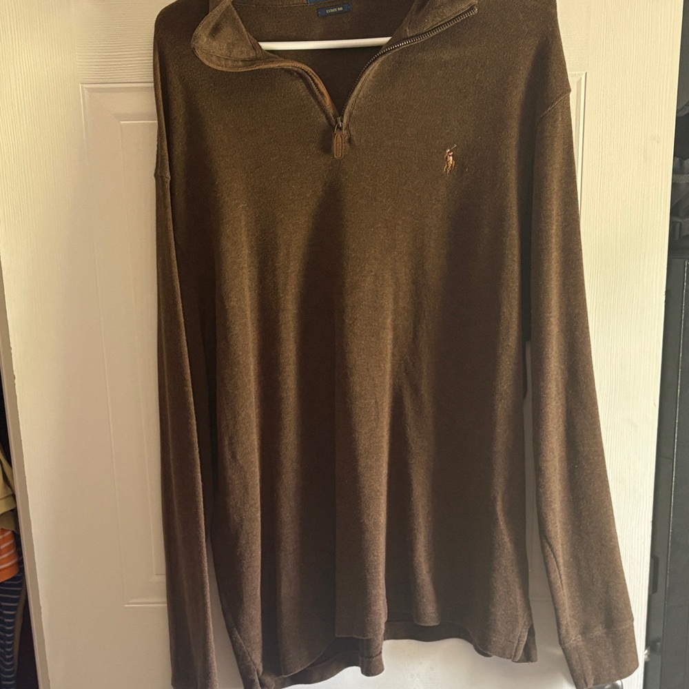 Ralph Lauren Chocolate Brown Pullover